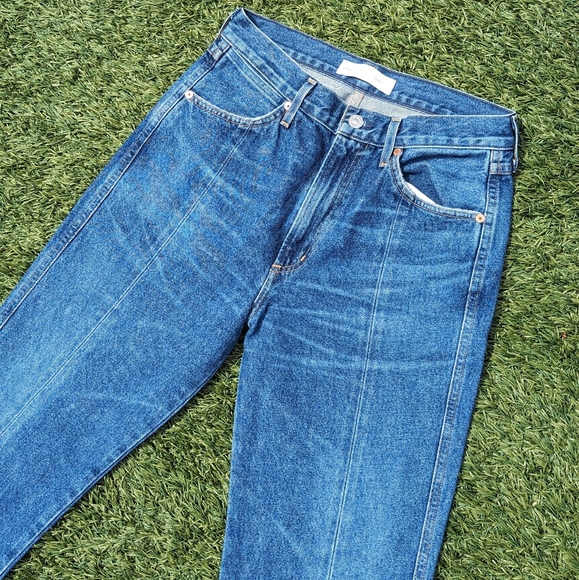 Aritzia / COh citizens collab liv straight crop jean sz 27 - Picture 8 of 9